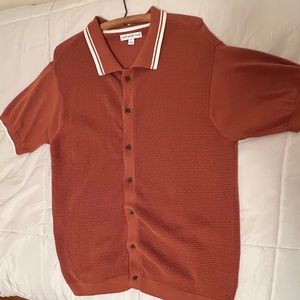 And Now This men’s short sleeved knit shirt size XL